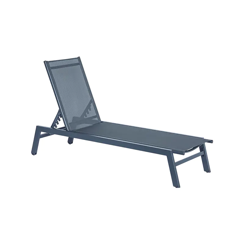 Chaiselongue-Sessel mit verstellbarer Rückenlehne für die Terrasse